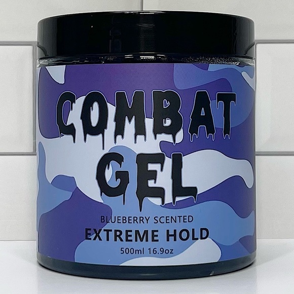 Combat Gel Other - 🫐 Blueberry Scented Combat Gel Extreme Hold Hair Gel 16.9oz